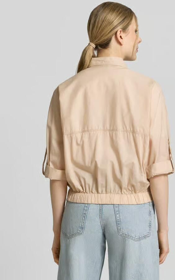 Emily Van den Bergh blouson van katoen met knoopsluiting - Foto 2