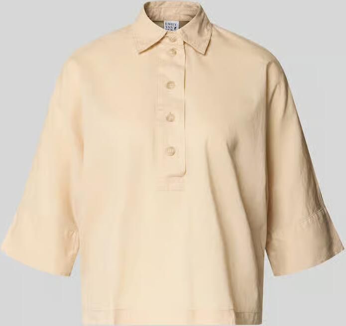 Emily Van den Bergh Boxy fit blouse met 3 4-mouw - Foto 2