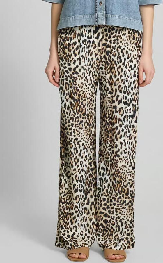 Emily Van den Bergh Broek van viscose met elastische band - Foto 2