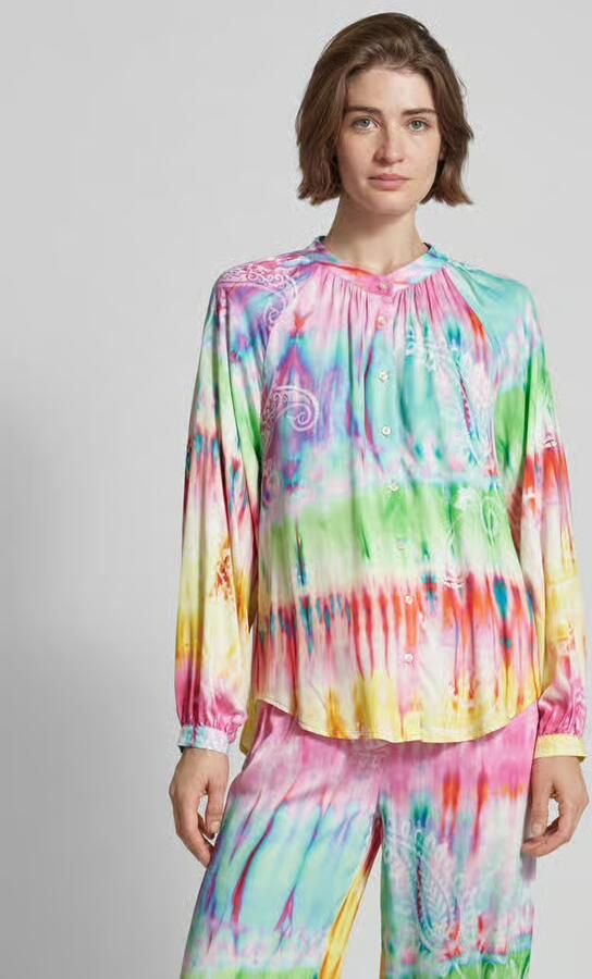 Emily Van den Bergh Comfortabele blouse van pure viscose - Foto 2