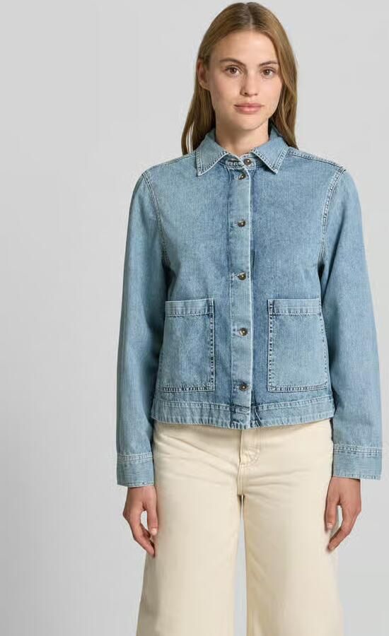 Emily Van den Bergh jeansjack met opgestikte zakken - Foto 3