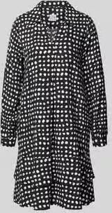 Emily Van den Bergh Knielange jurk van pure viscose