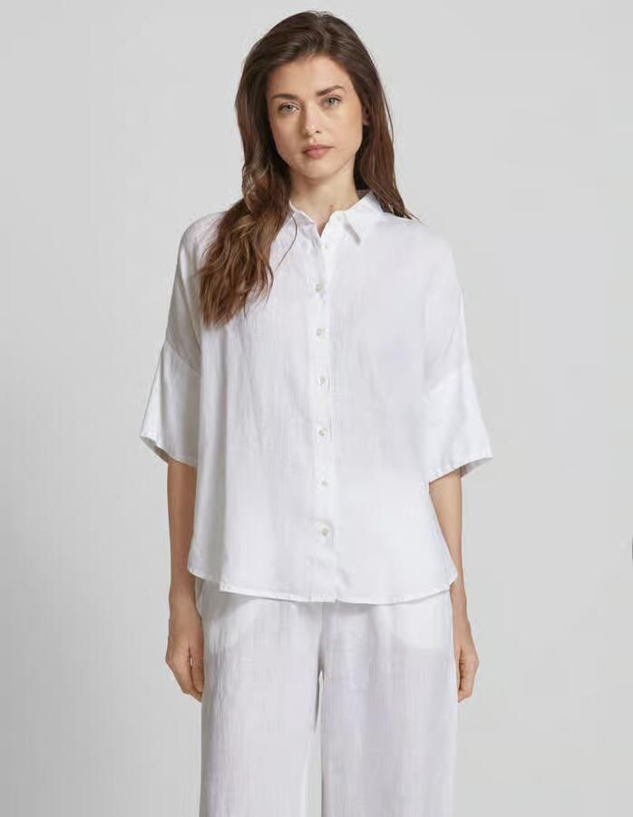 Emily Van den Bergh Linnen blouse met doorknoopsluiting - Foto 2