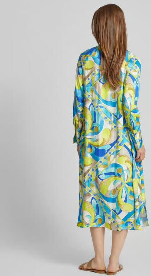 Emily Van den Bergh Midi-jurk met all-over print
