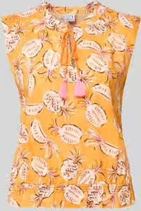 Emily Van den Bergh regular fit blouse in mouwloos design