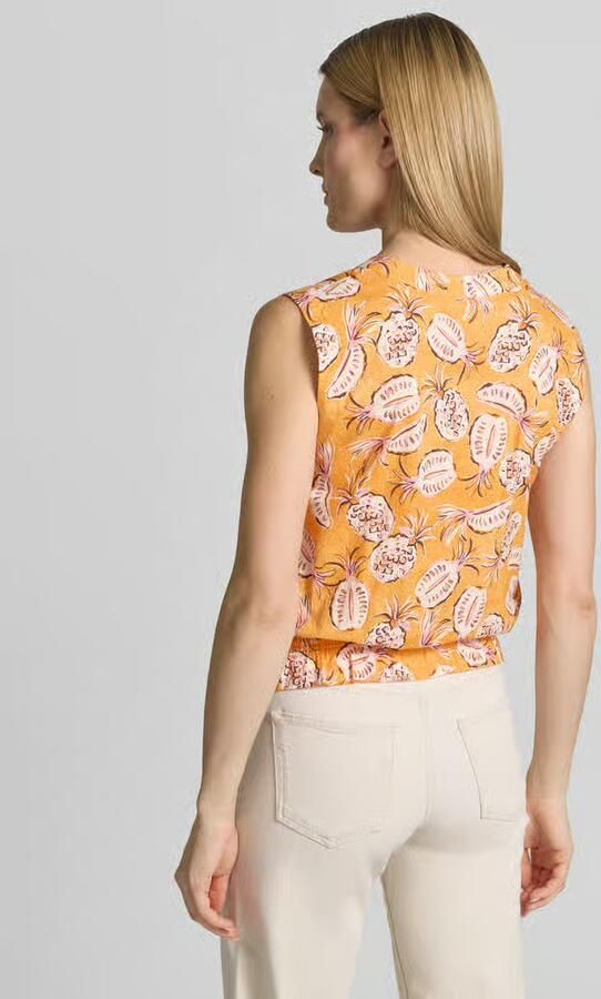 Emily Van den Bergh regular fit blouse in mouwloos design - Foto 2