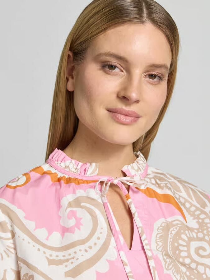 Emily Van den Bergh regular fit blouse met all-over paisleyprint - Foto 3