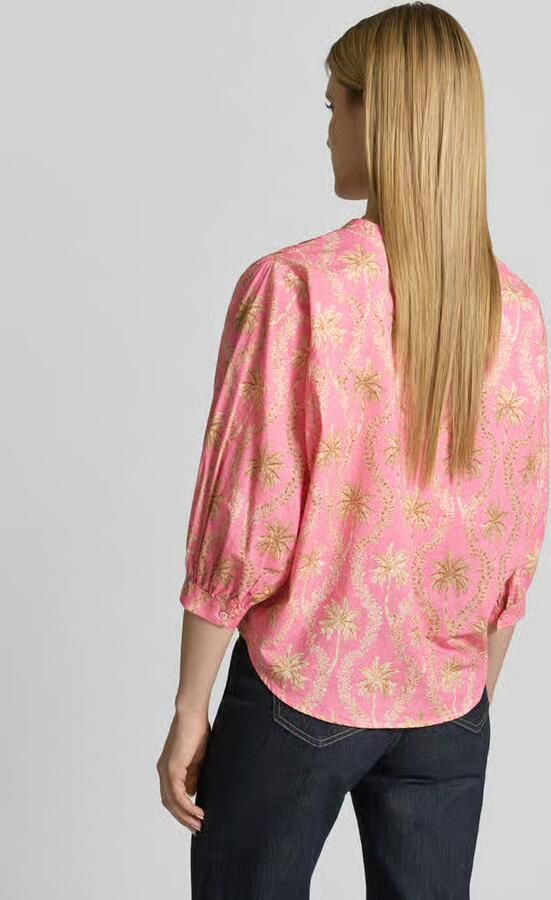 Emily Van den Bergh regular fit blouse met een all-over bloemenmotief - Foto 2