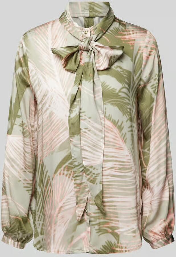 Emily Van den Bergh Regular fit blouse met strikdetail - Foto 2