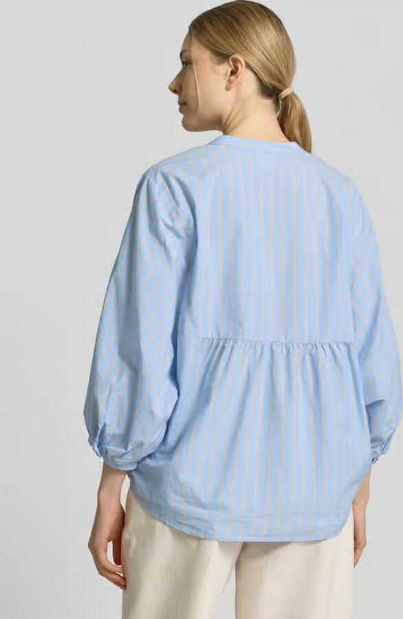 Emily Van den Bergh regular fit blouse met V-hals en 3 4-mouw - Foto 2