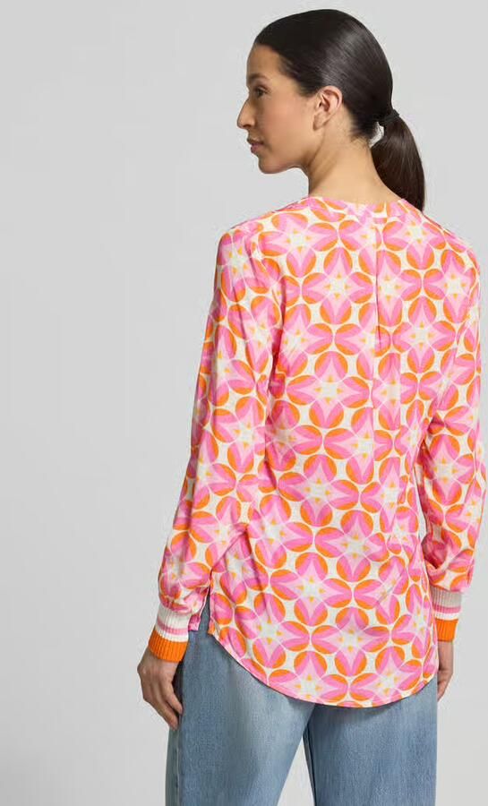 Emily Van den Bergh regular fit blouse van pure viscose - Foto 2