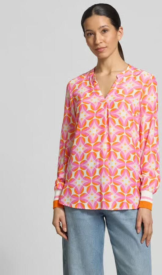 Emily Van den Bergh regular fit blouse van pure viscose - Foto 3