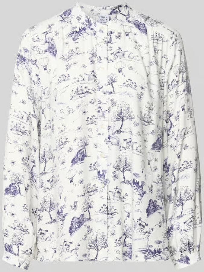 Emily Van den Bergh regular fit blouse van pure viscose - Foto 2