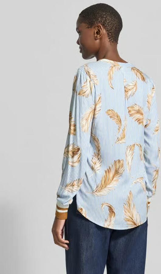 Emily Van den Bergh Regular fit blouse van pure viscose - Foto 3