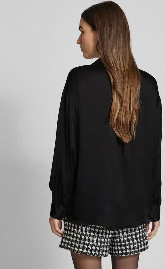 Emily Van den Bergh Regular fit overhemdblouse met doorknoopsluiting