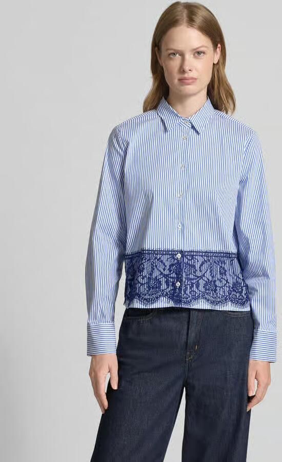 Emily Van den Bergh Regular fit overhemdblouse van pure viscose - Foto 5