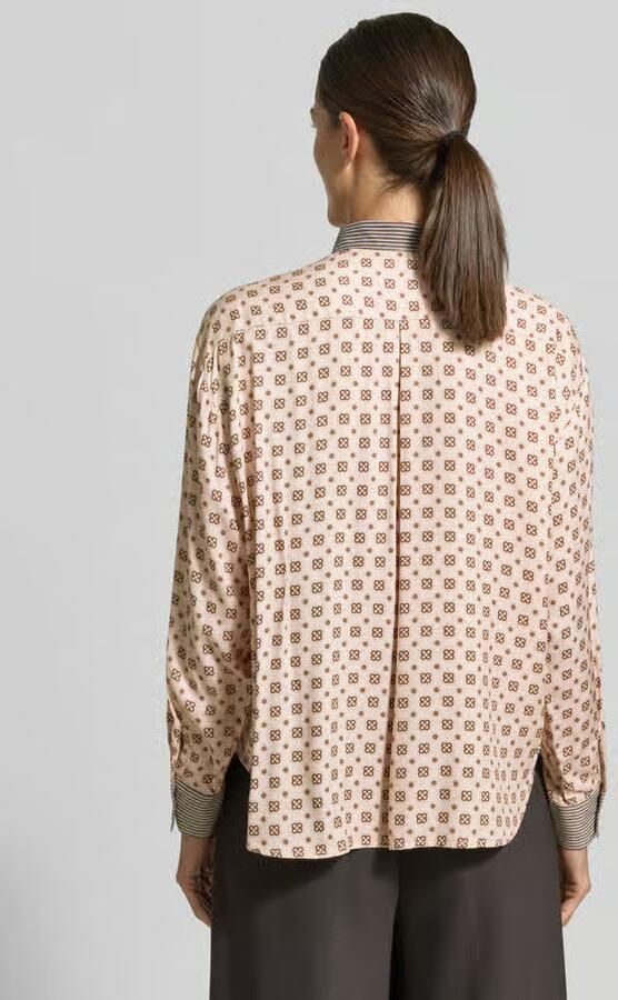 Emily Van den Bergh Regular fit overhemdblouse van pure viscose - Foto 2