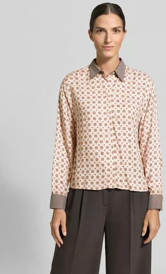 Emily Van den Bergh Regular fit overhemdblouse van pure viscose - Foto 3