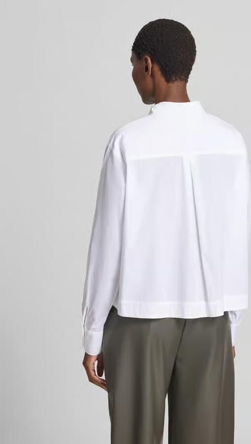 Emily Van den Bergh regular fit overhemdblouse van puur katoen