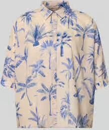 Emily Van den Bergh relaxed fit blouse in all-over look