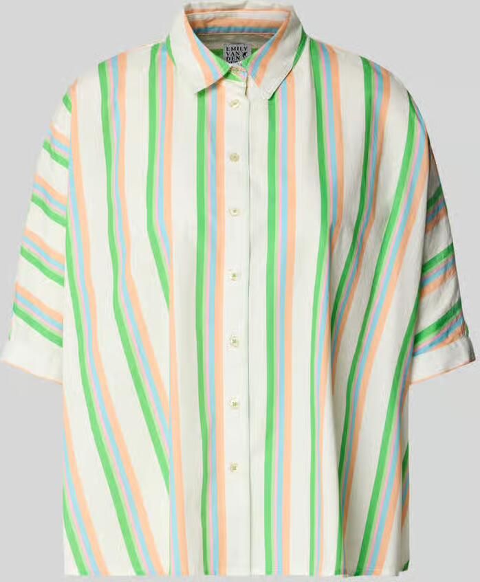 Emily Van den Bergh relaxed fit blouse in all-over look - Foto 2