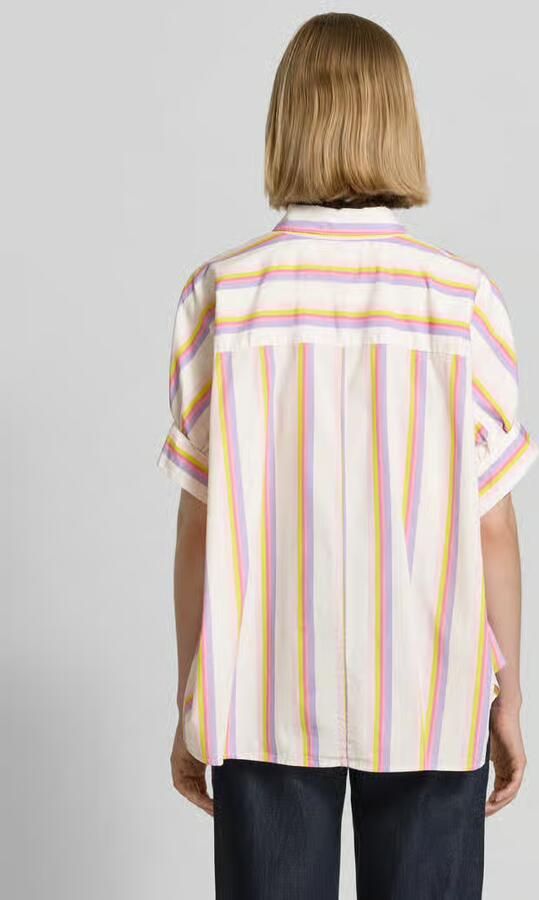 Emily Van den Bergh relaxed fit blouse in all-over look - Foto 3