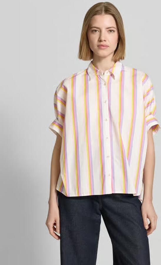 Emily Van den Bergh relaxed fit blouse in all-over look - Foto 2