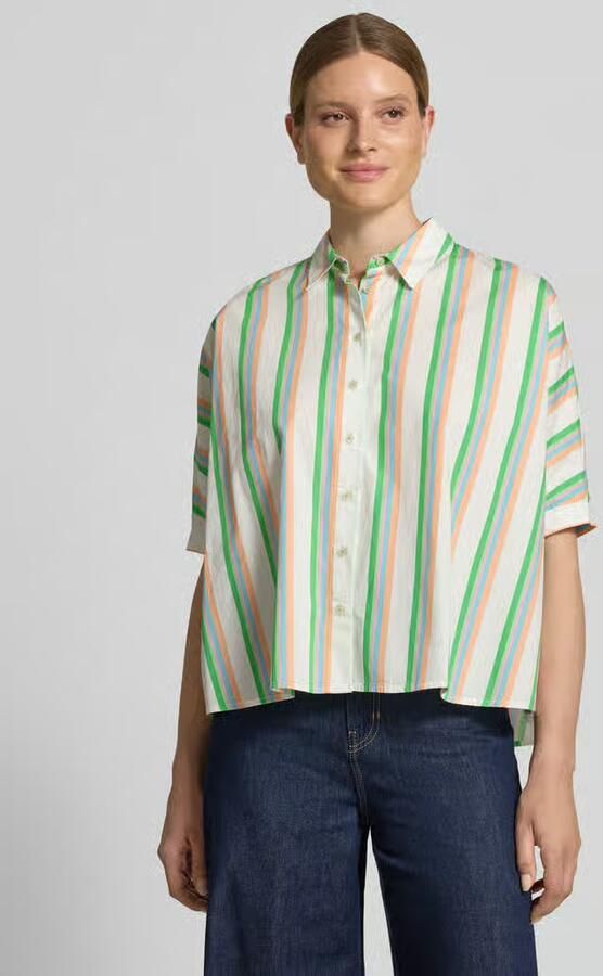 Emily Van den Bergh relaxed fit blouse in all-over look - Foto 2