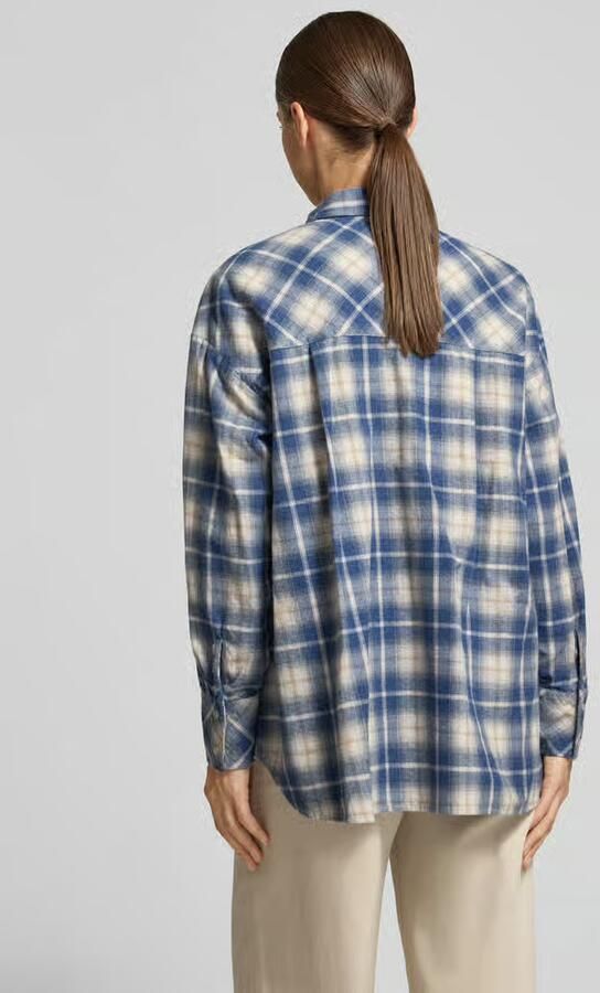 Emily Van den Bergh relaxed fit blouse met knoopsluiting en borstzak - Foto 2