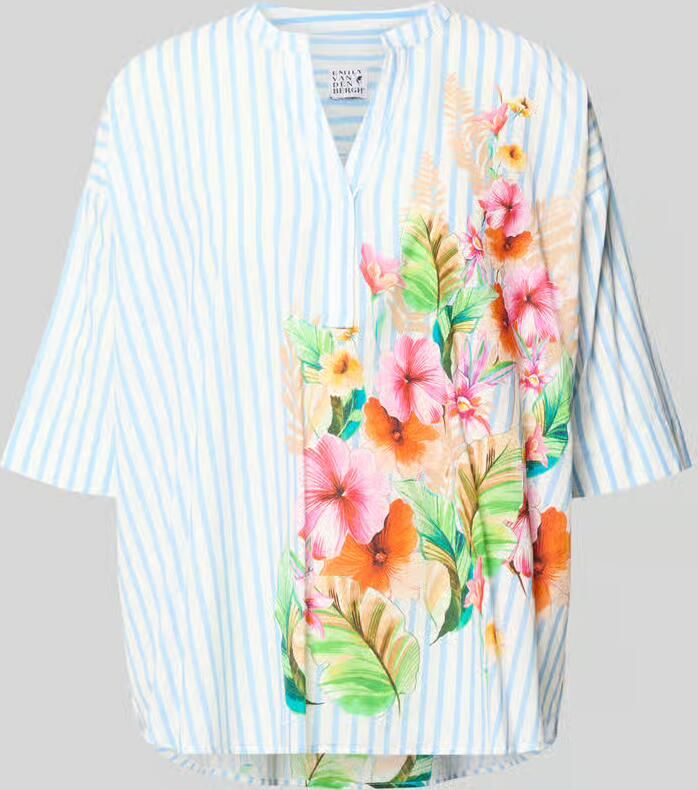 Emily Van den Bergh relaxed fit blouse met motiefprint - Foto 2