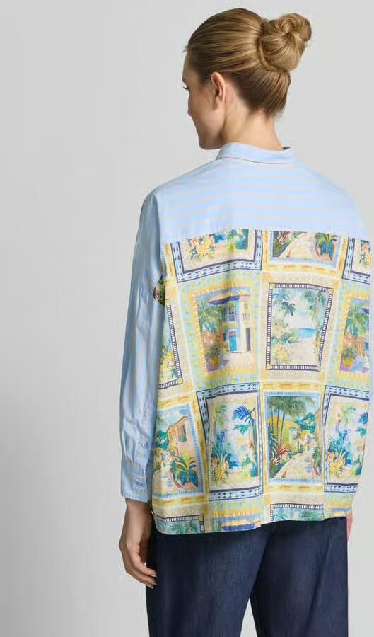 Emily Van den Bergh relaxed fit damesblouse met streepmotief - Foto 3