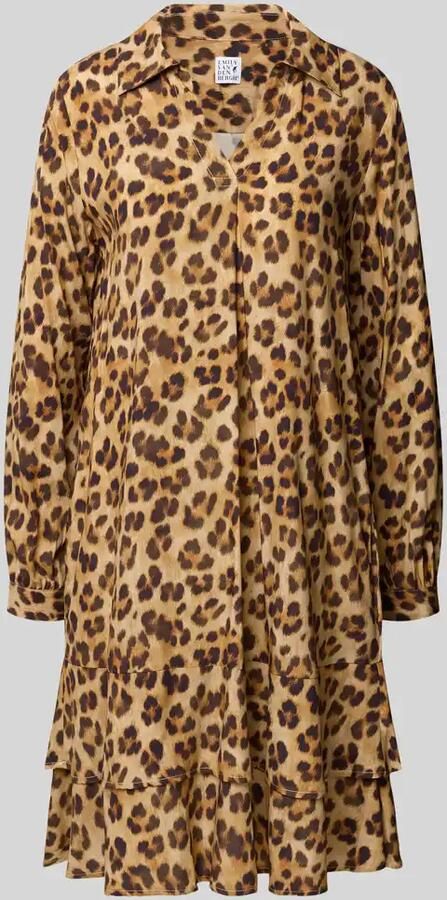 Emily Van den Bergh relaxed fit jurk van pure viscose