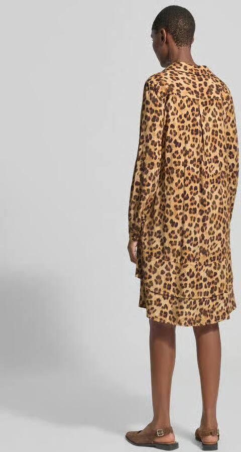 Emily Van den Bergh relaxed fit jurk van pure viscose - Foto 3