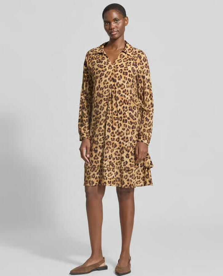 Emily Van den Bergh relaxed fit jurk van pure viscose - Foto 2