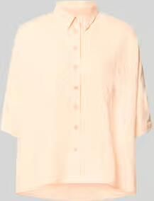 Emily Van den Bergh relaxed fit linnen blouse met borstzak