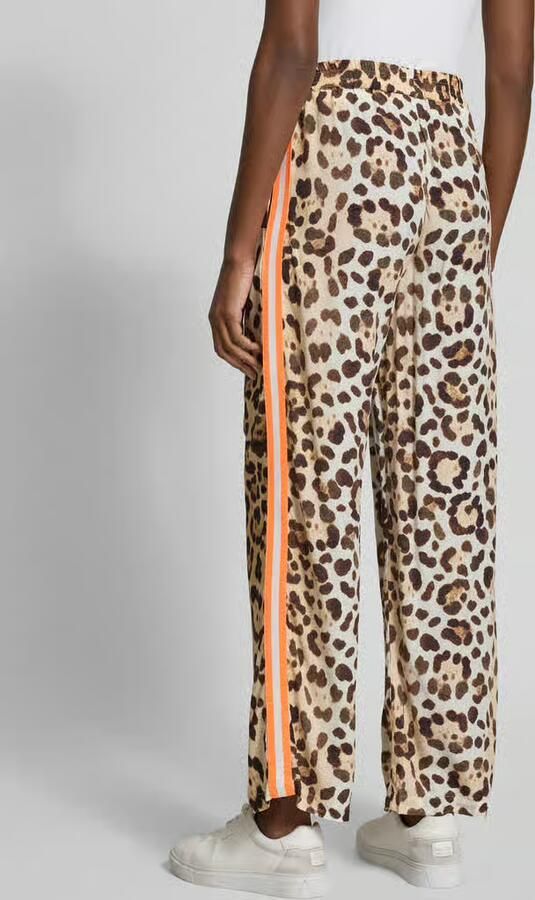 Emily Van den Bergh Stoffen broek met elastische band