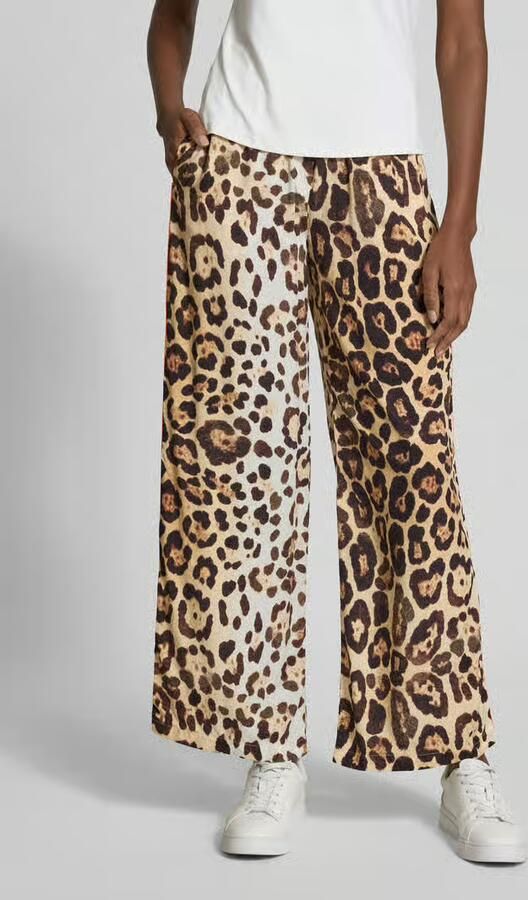 Emily Van den Bergh Stoffen broek met elastische band - Foto 2