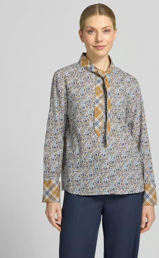 Emily Van den Bergh strikblouse in all-over look - Foto 2
