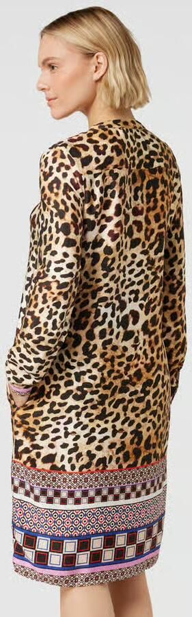 Emily Van den Bergh Tuniekjurk van viscose met dierenprint - Foto 3