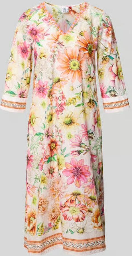 Emily Van den Bergh Tunikajurk in allover-look met V-hals - Foto 2