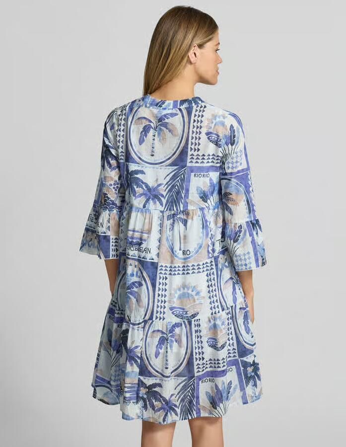 Emily Van den Bergh Tunikajurk in allover-look met V-hals - Foto 2