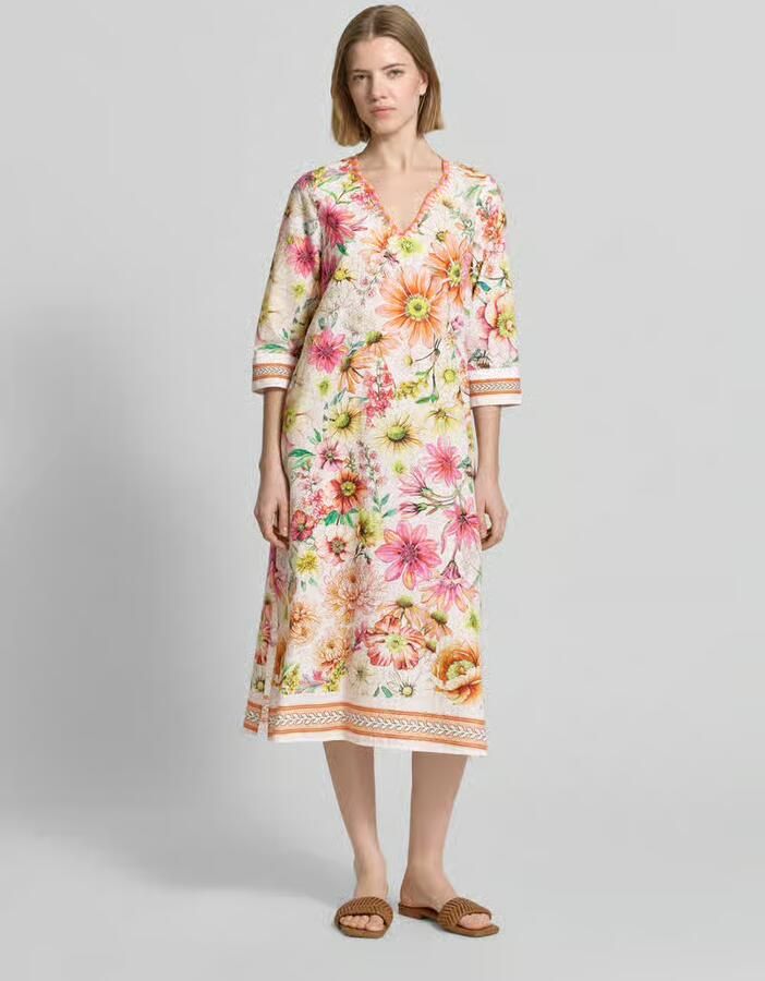Emily Van den Bergh Tunikajurk in allover-look met V-hals - Foto 2