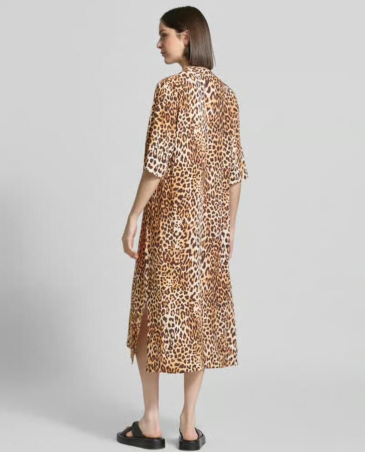 Emily Van den Bergh Tunikajurk van viscose in all-over look