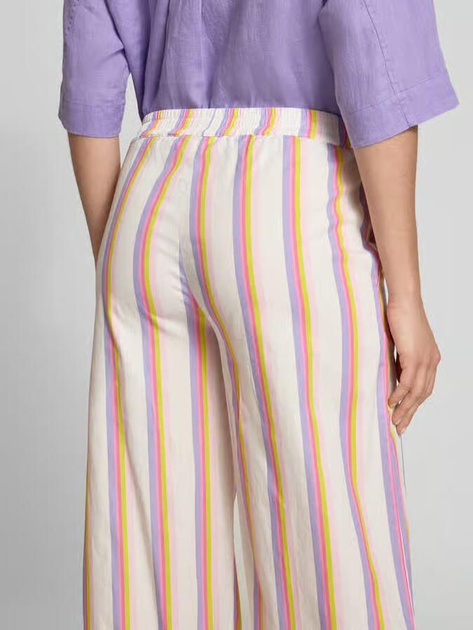 Emily Van den Bergh wide leg broek met elastische band