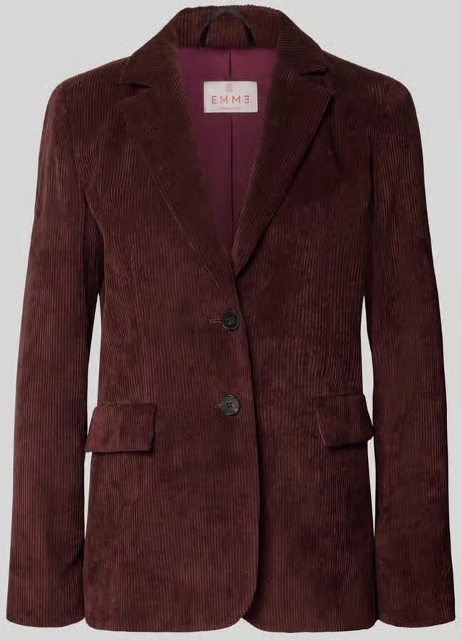 Emme Blazer met klepzakken en reverskraag