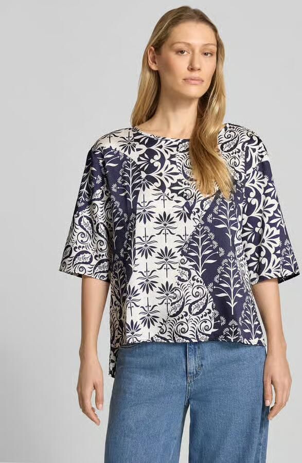 Emme Blouseshirt met 3 4-mouw model 'ABANO' - Foto 2