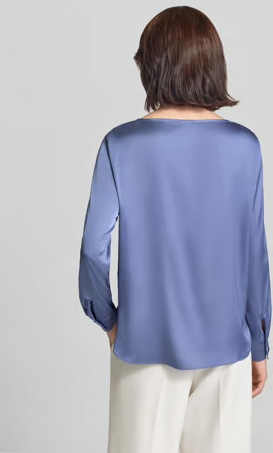 Emme Blouseshirt met ronde hals model 'CURSORE' - Foto 3