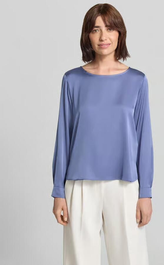 Emme Blouseshirt met ronde hals model 'CURSORE' - Foto 2