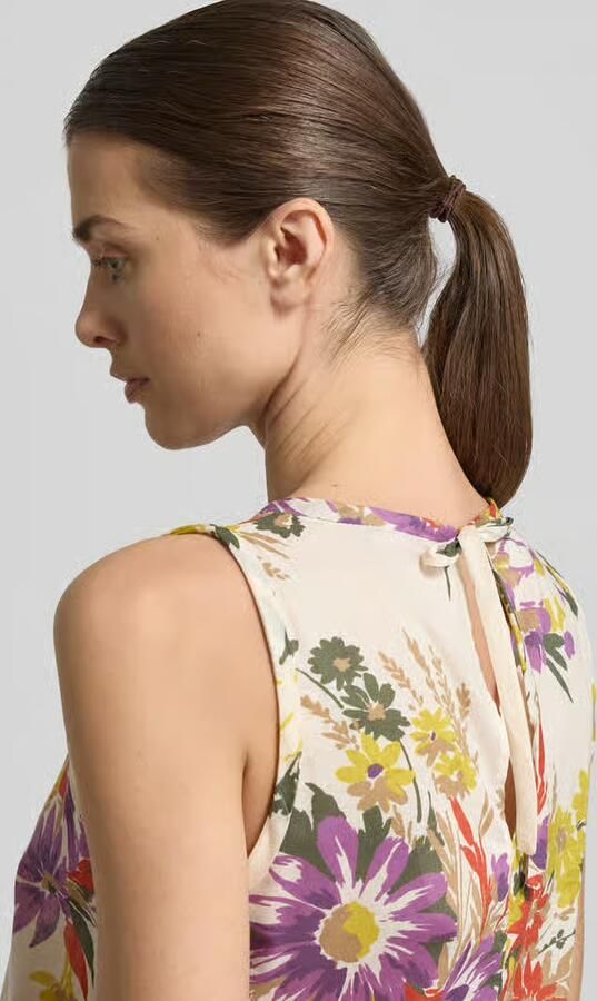 Emme Midijurk met ronde hals model 'TABARIN' - Foto 2
