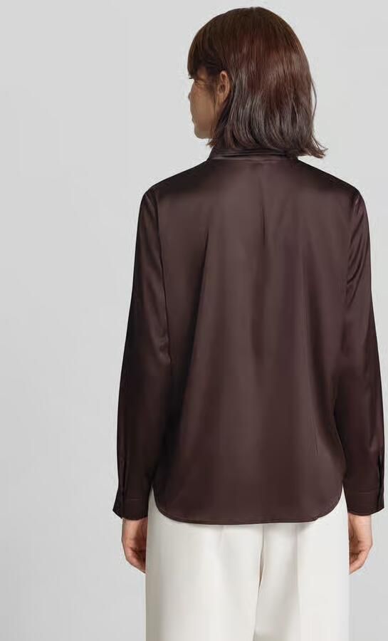 Emme regular fit blouse met knoopsluiting model 'EDRO' - Foto 3